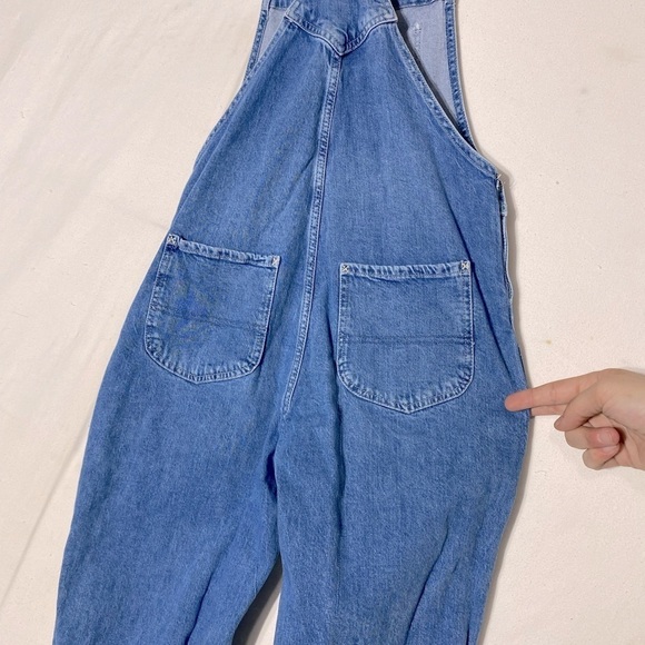 Lee & H&M Blue Denim Overalls 16 - Picture 10 of 15